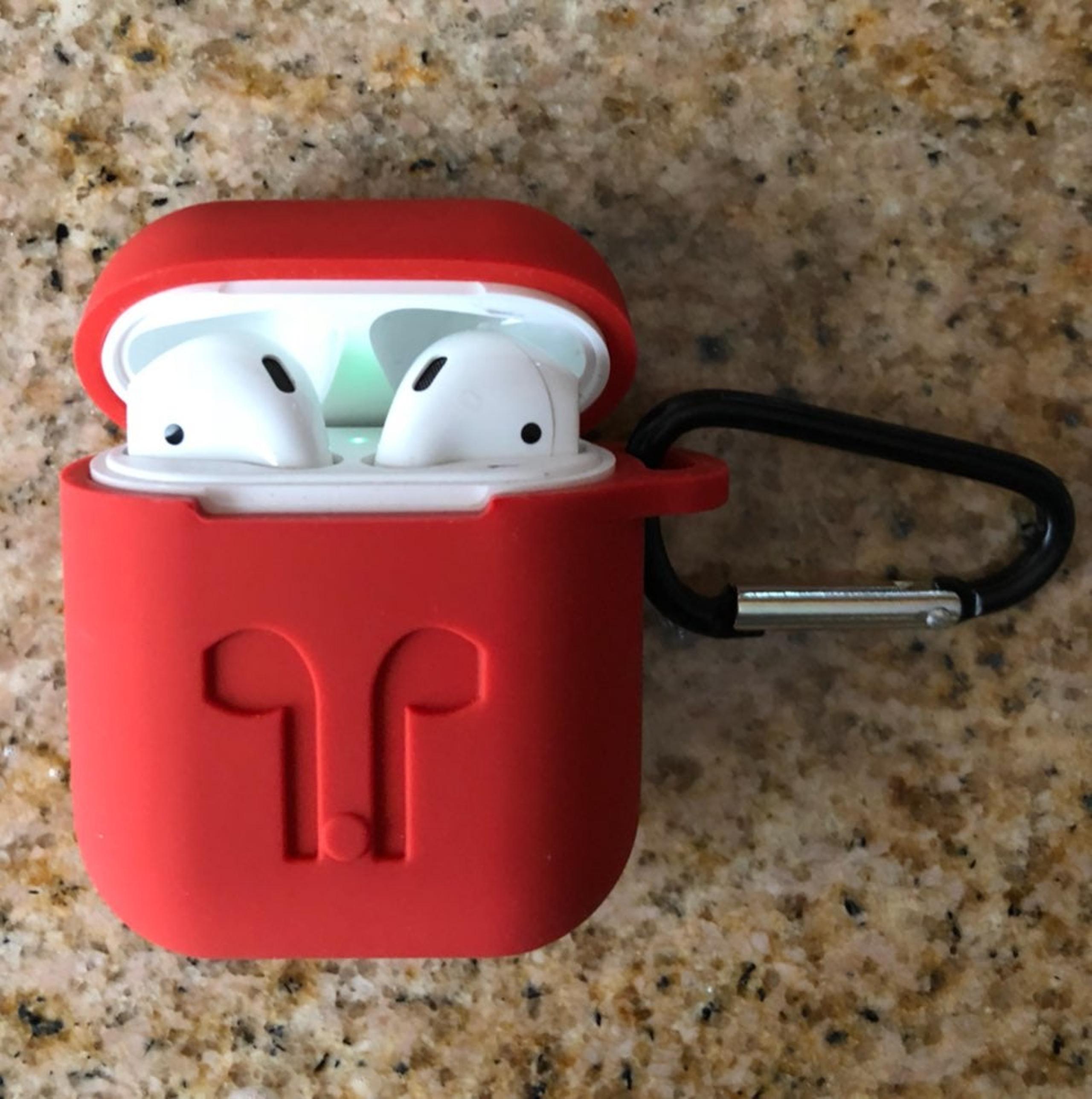 Red Apple AirPod Case cover Skin