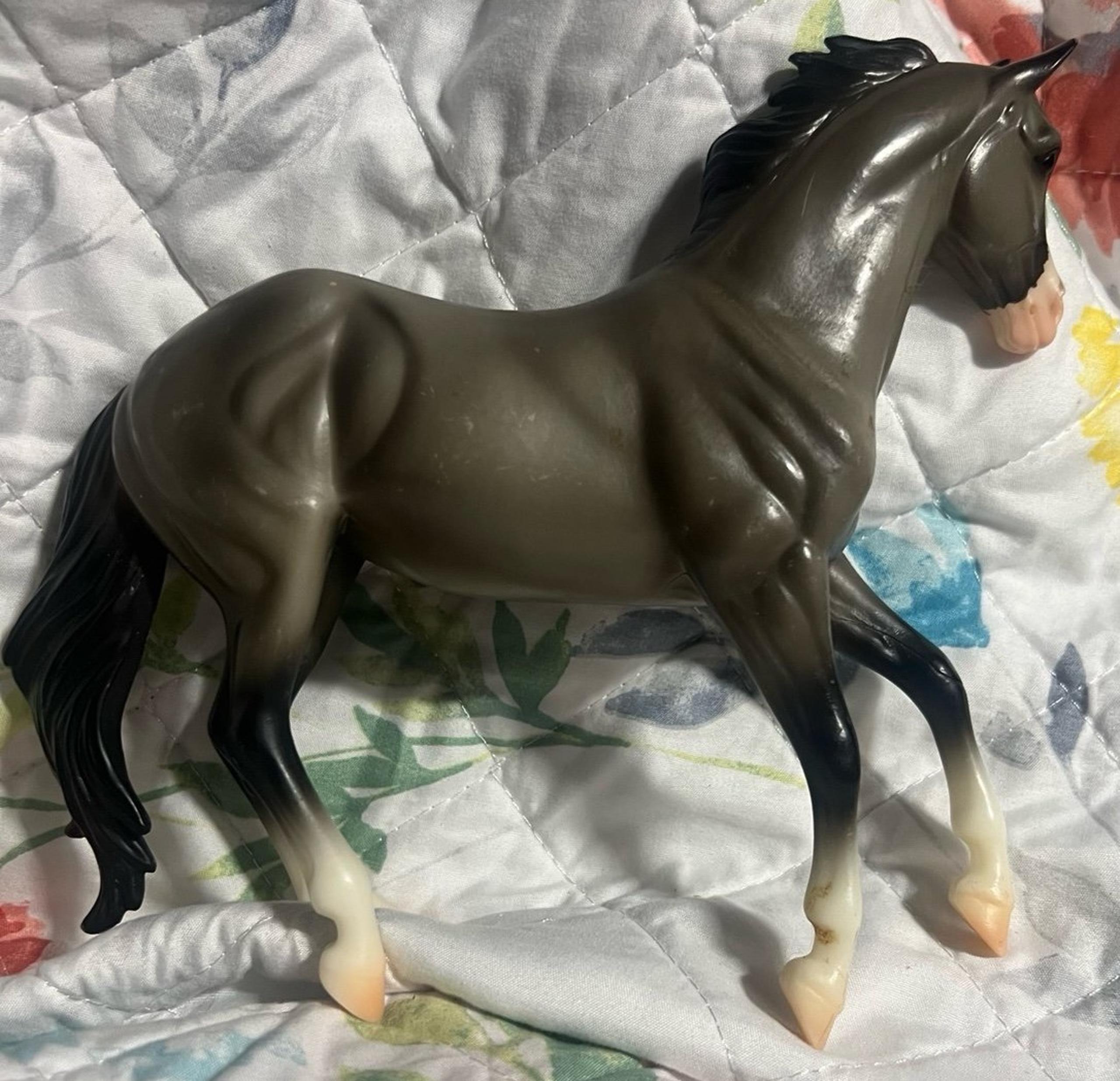 Breyer grey black horse
