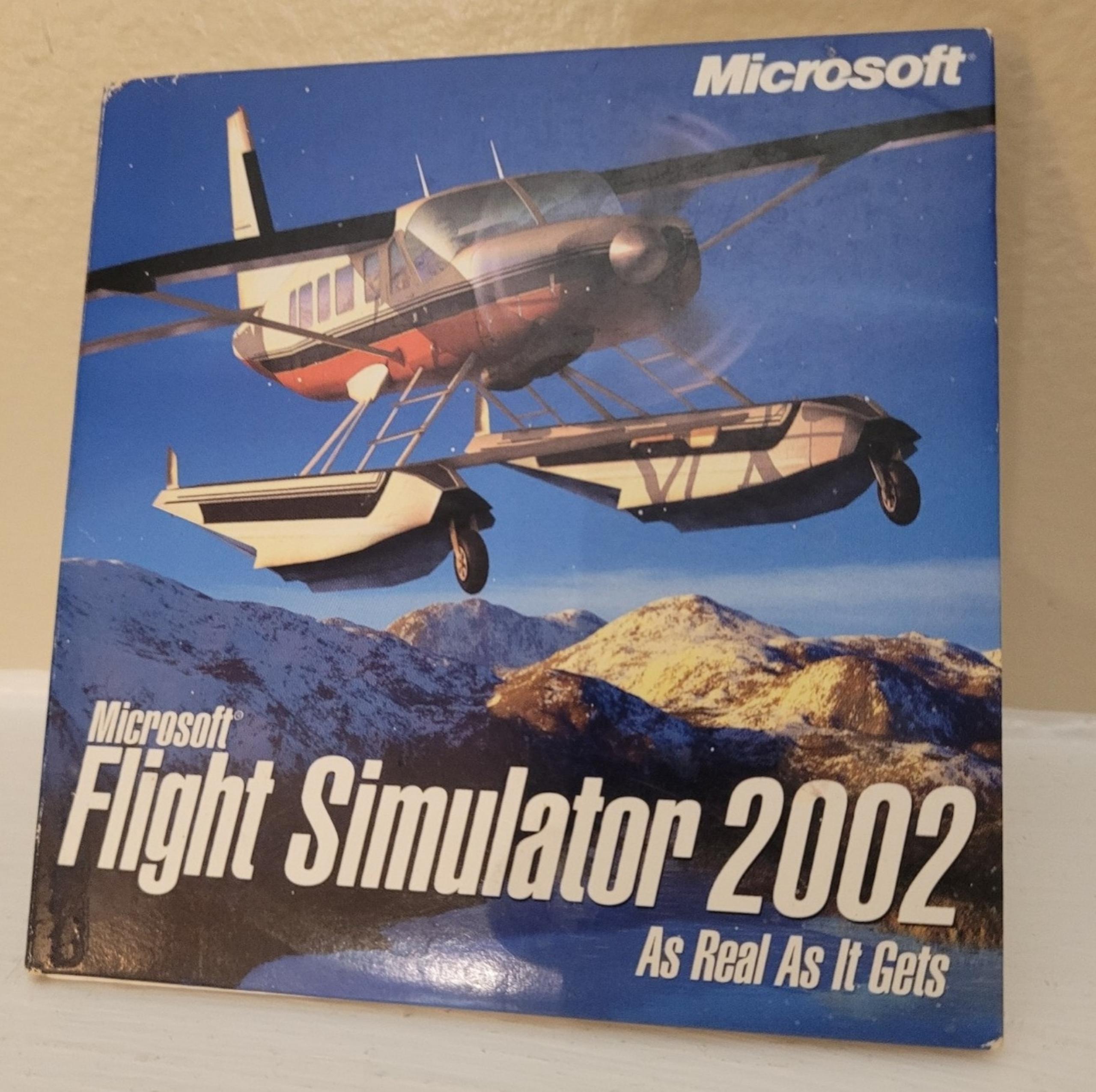 Microsoft Flight Simulator 2002 Windows PC GAME As Real As It Gets