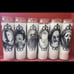 Set of 6 Horror candles