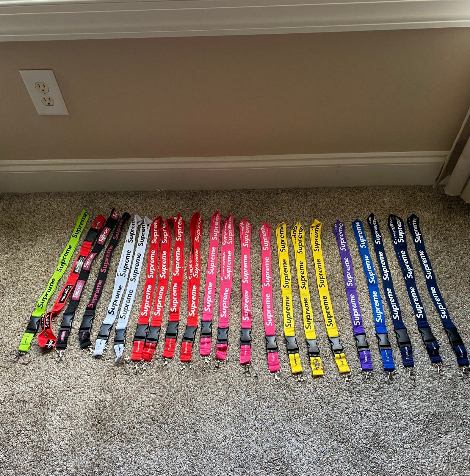Supreme Lanyards