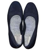 Allbirds Blue Knit Flat Shoes Size 10