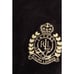 Ralph Lauren Brown Gold Velour Zip Front Tracksuit Top Jacket Size L