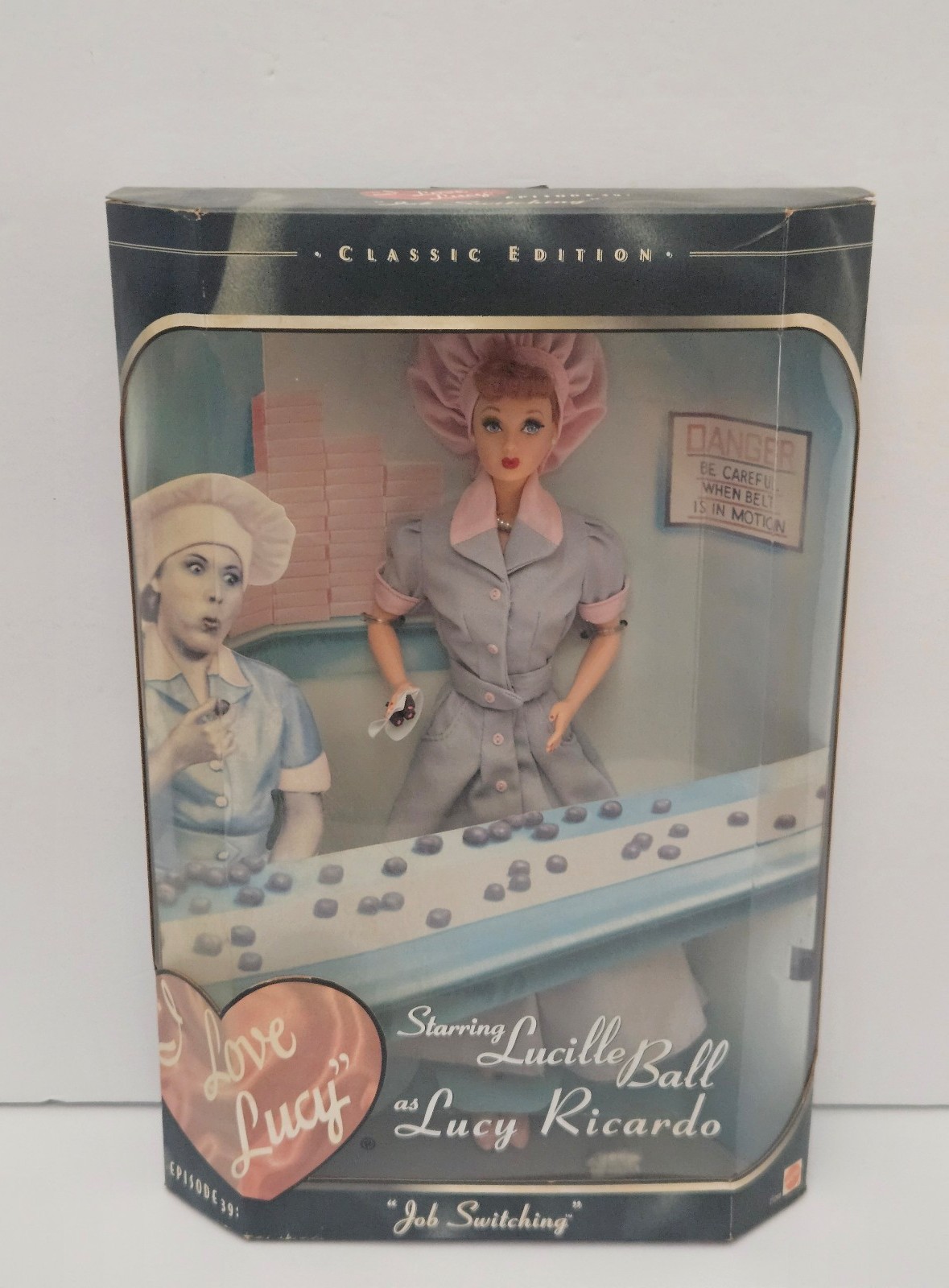 Vintage 1998 Barbie I Love Lucy Job Switching Episode 39 #21268