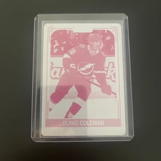 Blake Coleman 1 of 1 SUPER RARE