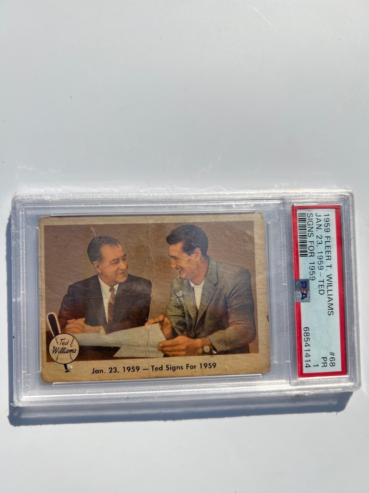 1959 FLEER T. WILLIAMS