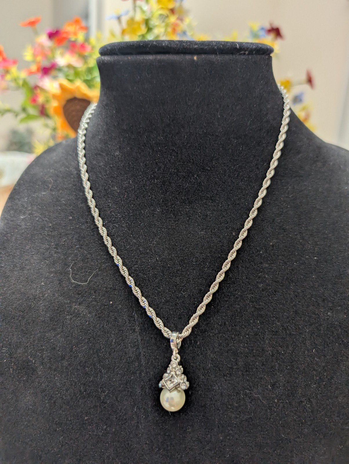 Givenchy Necklace & 2 pair of Earrings