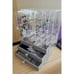 Acrylic Jewelry Holder Organizer Box with 5 Display Clear Earring Holder NEW