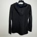 Nau charcoal gray hooded sweatshirt wool Blend women’s size medium
