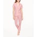 J. Crew Vintage Short Sleeve Pajama Set Pants, Pink