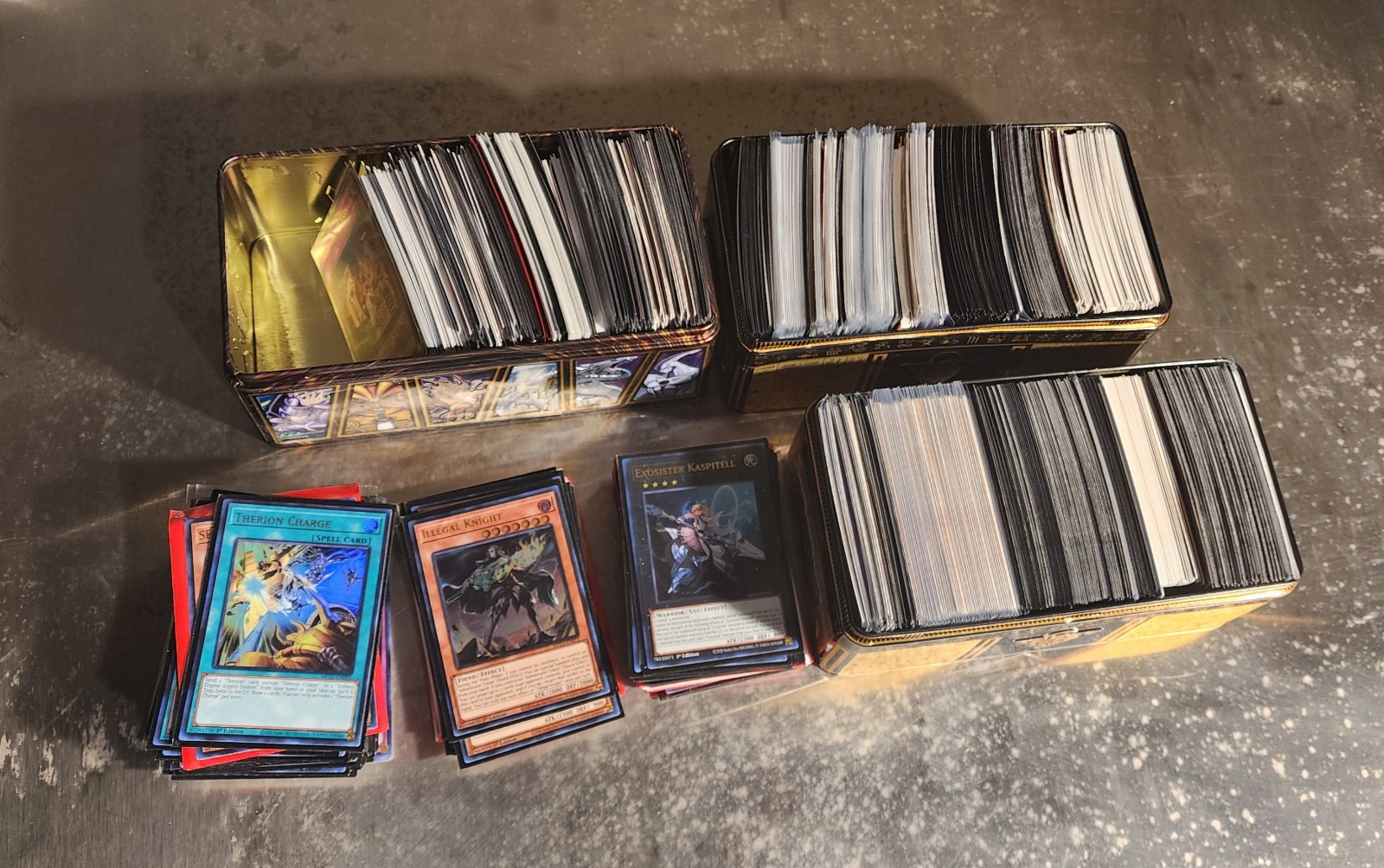 Lot of 1700 holo Yugioh Cards Super Rare and Ultra Rare all holo