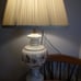 Vintage Floral Lamp Works Great