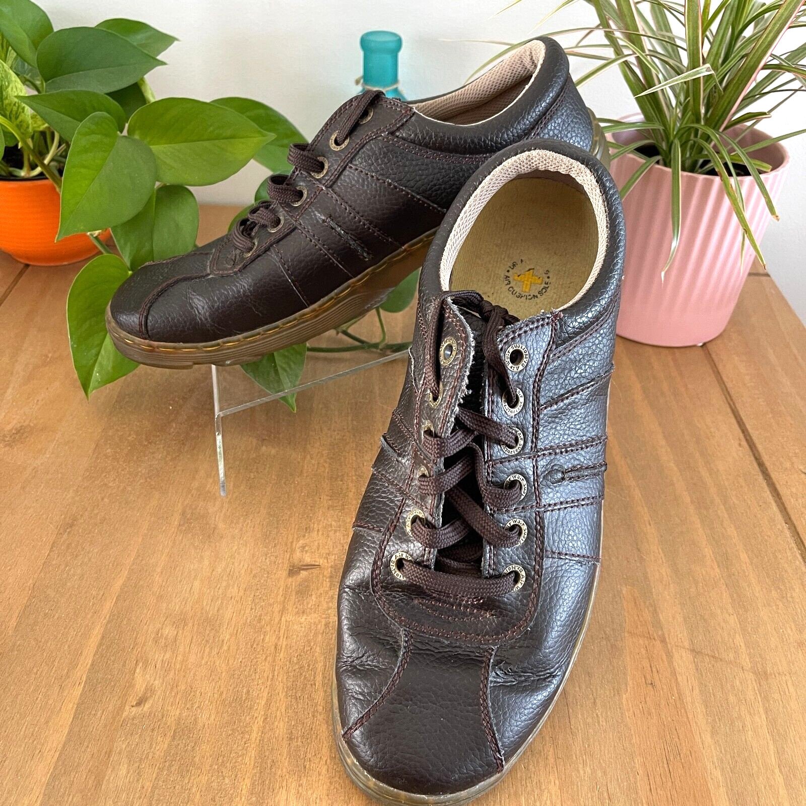 Dr. Martens Men’s Pembridge Shoes Size 12 Doc Oxford Style AW004 Brown Leather