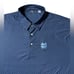 Notre Dame Gold Golf Polo Shirt Men’s size XXXL sea Shell All over print Blue