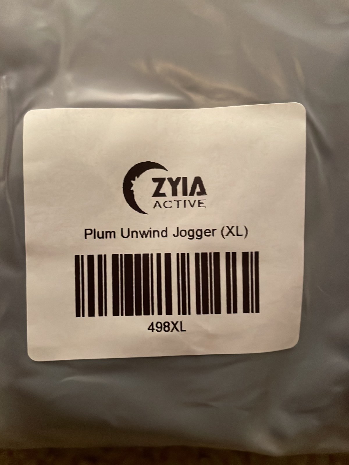 Zyia Plum Unwind Joggers XL