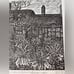 Relief print of Ann Hathaway’s Cottage UK signed in pencil Brender a Brandis