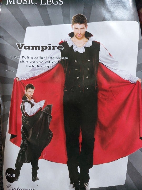 Men's Vampire Costume X/Large