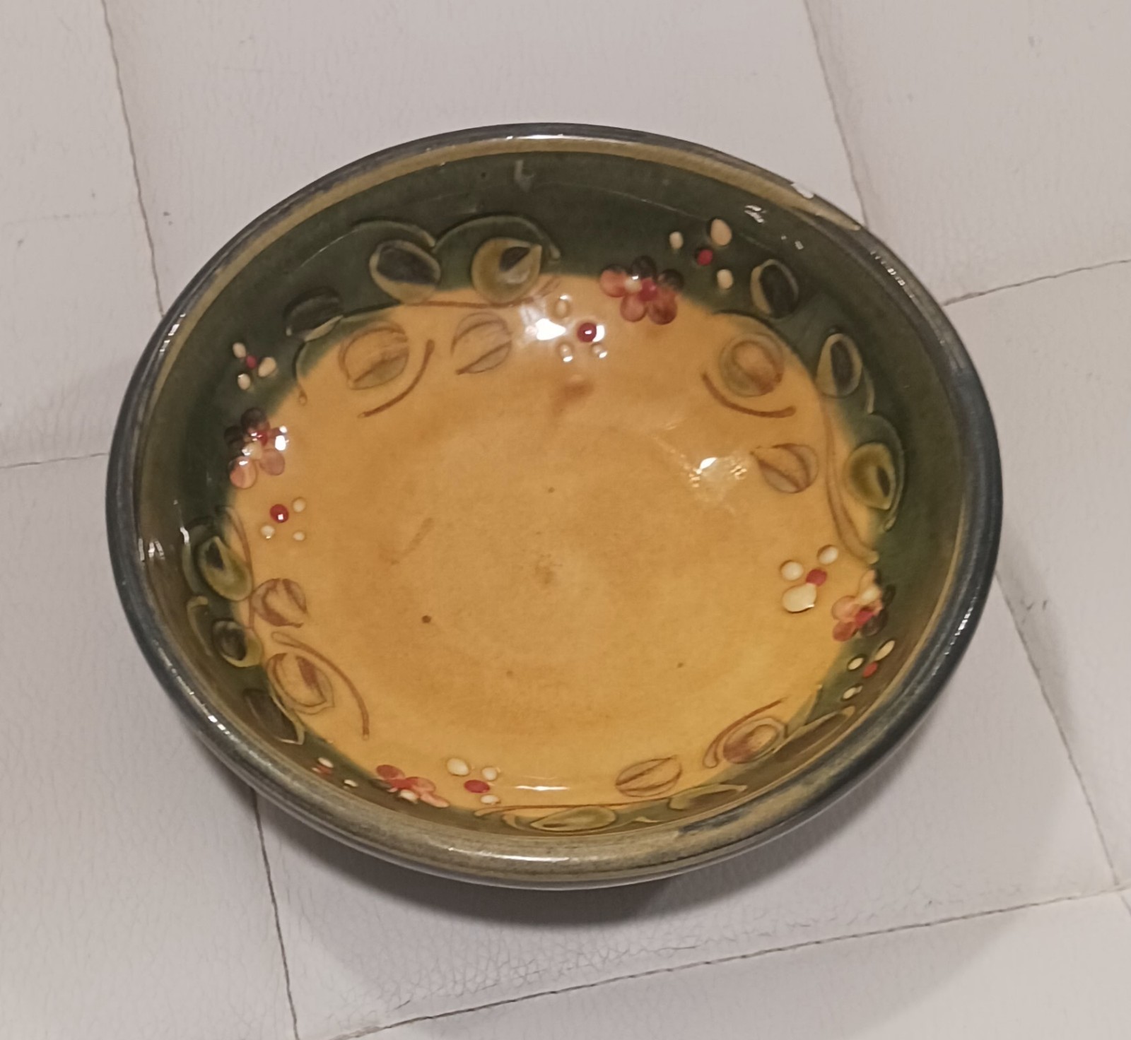 T. Comme Terre Made in France Clay Hand Painted Small Round Bowl