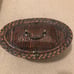 Vintage Asian wooden basket.