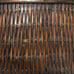 Vintage Asian wooden basket.