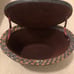 Vintage Asian wooden basket.