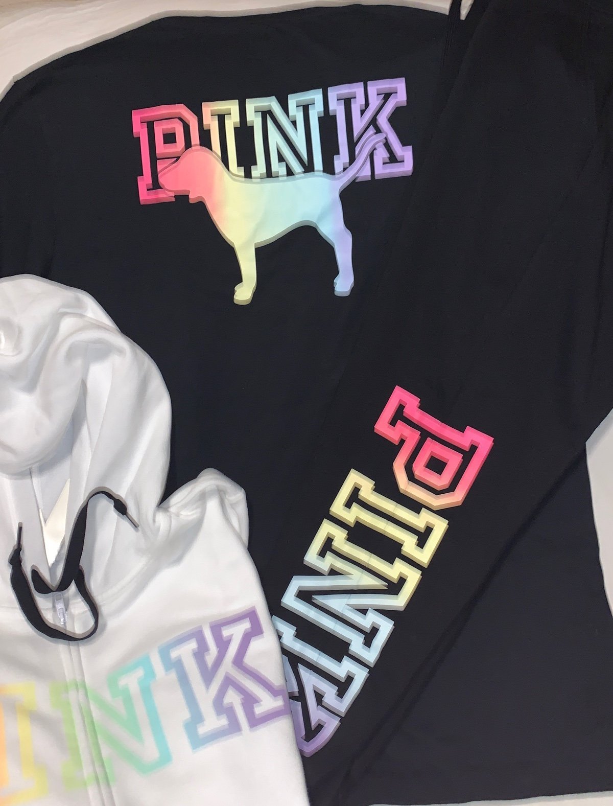 Pink L/XL rainbow listing