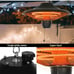 Outdoor Patio Heater, 1500W Electric Hanging Patio Heater
