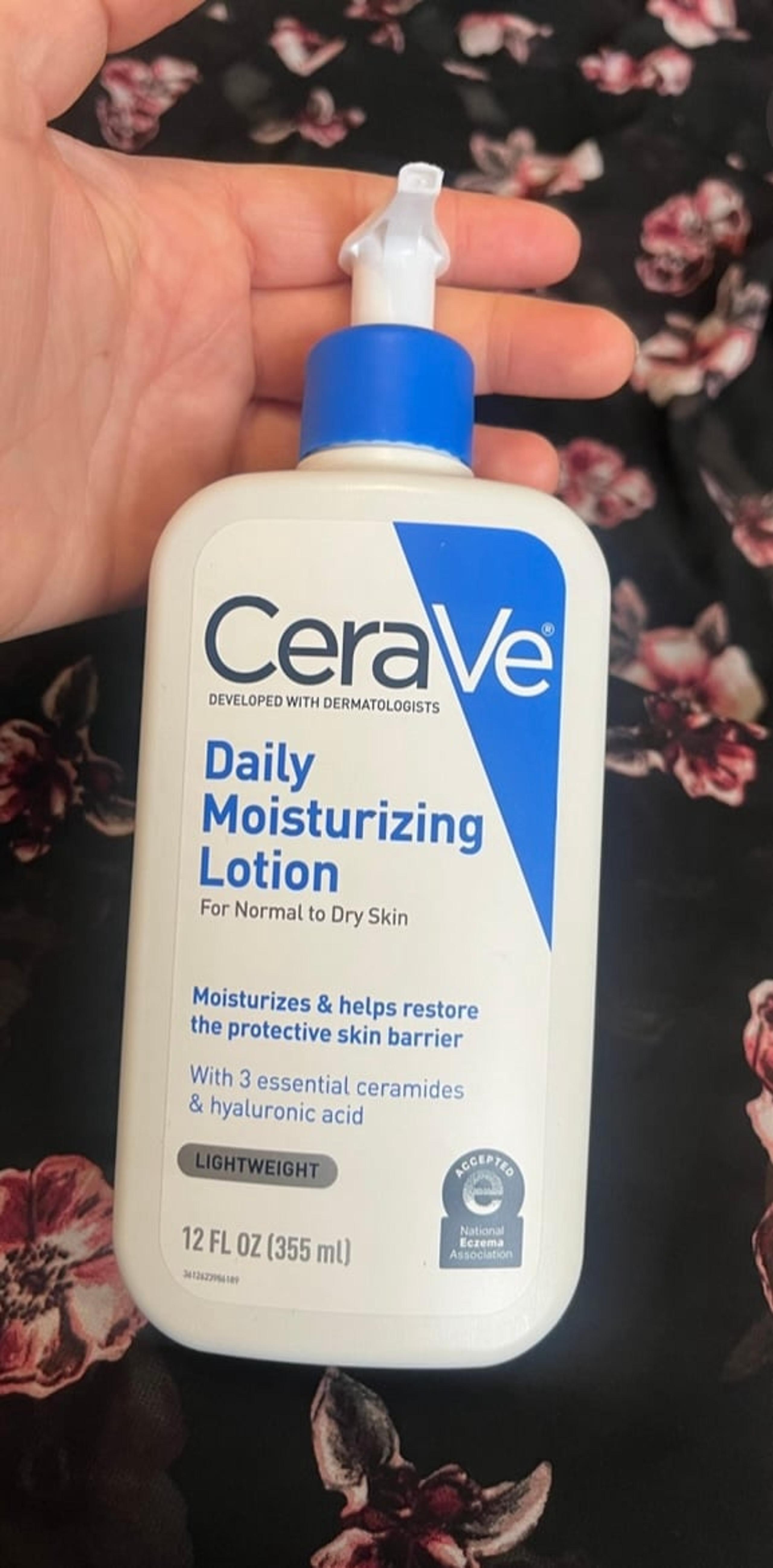 Cerave Daily Moisture lotion