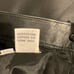 VTG C. Marie Leathers Black Leather Pleated Midi Skirt Size 10
