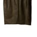 VTG C. Marie Leathers Black Leather Pleated Midi Skirt Size 10
