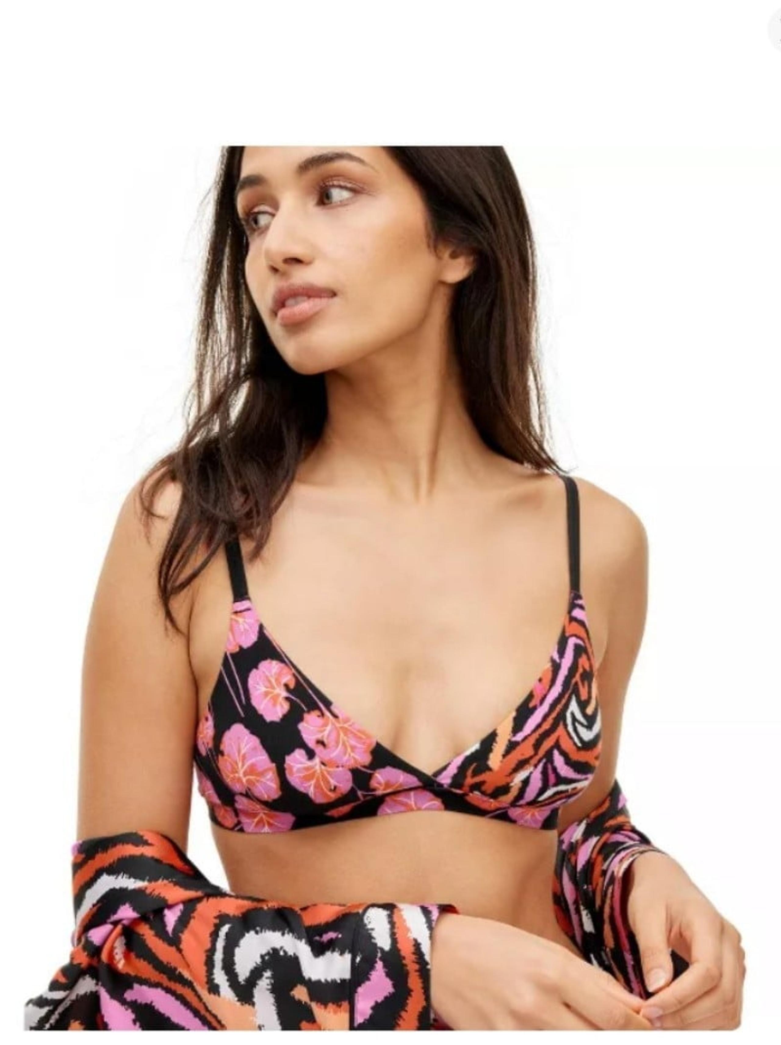 diane von furstenberg bralette and panties