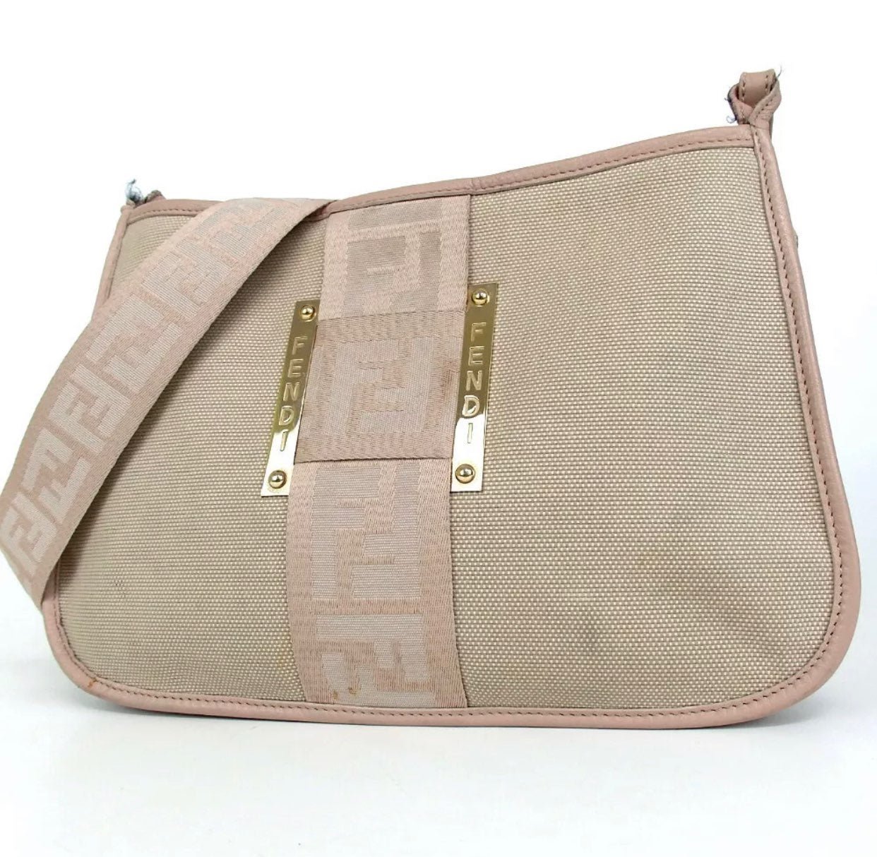 Fendi zucca vintage crossbody bag