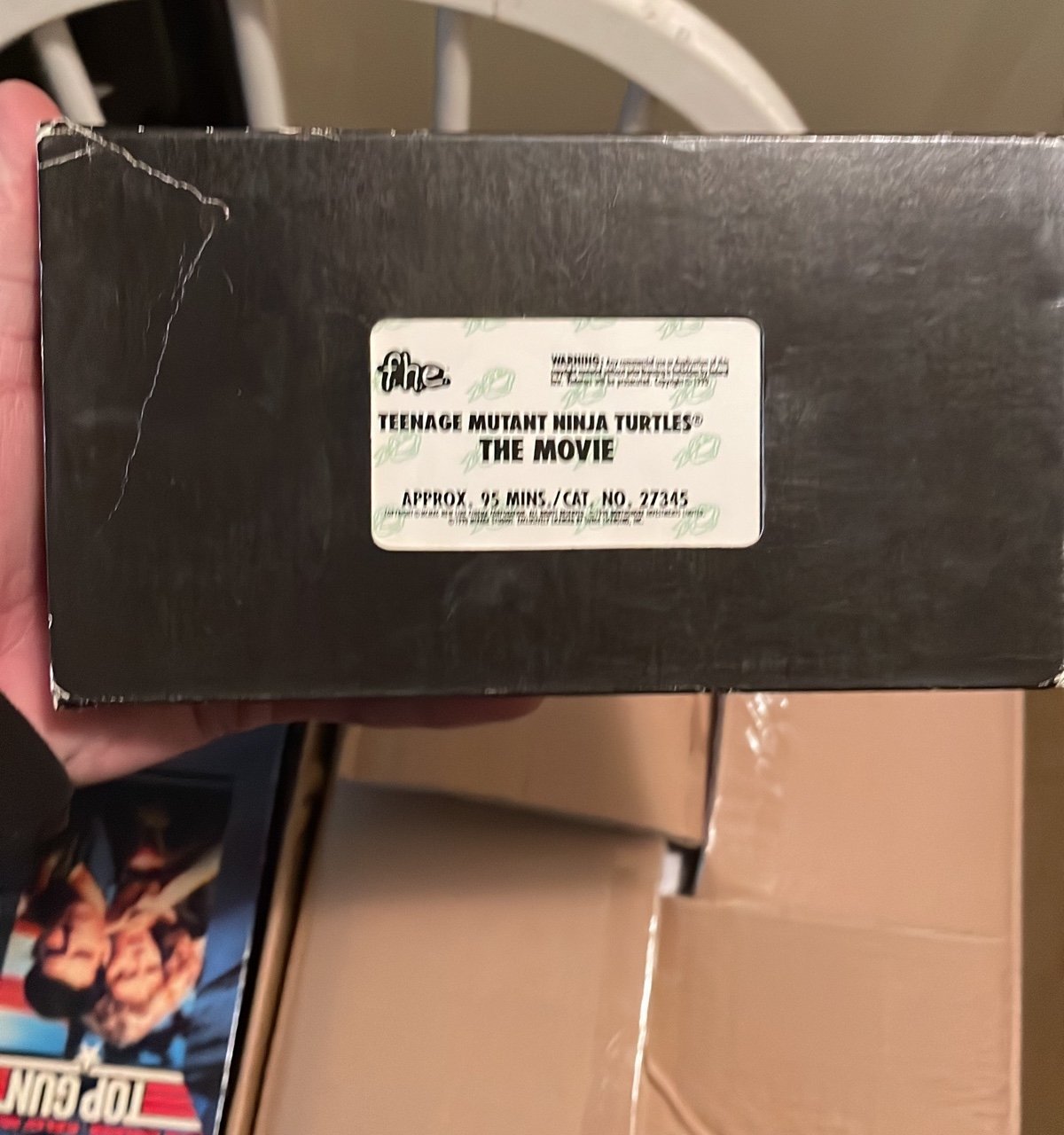 Teenage mutant ninja turtles The Movie vhs