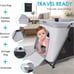 Portable travel crib