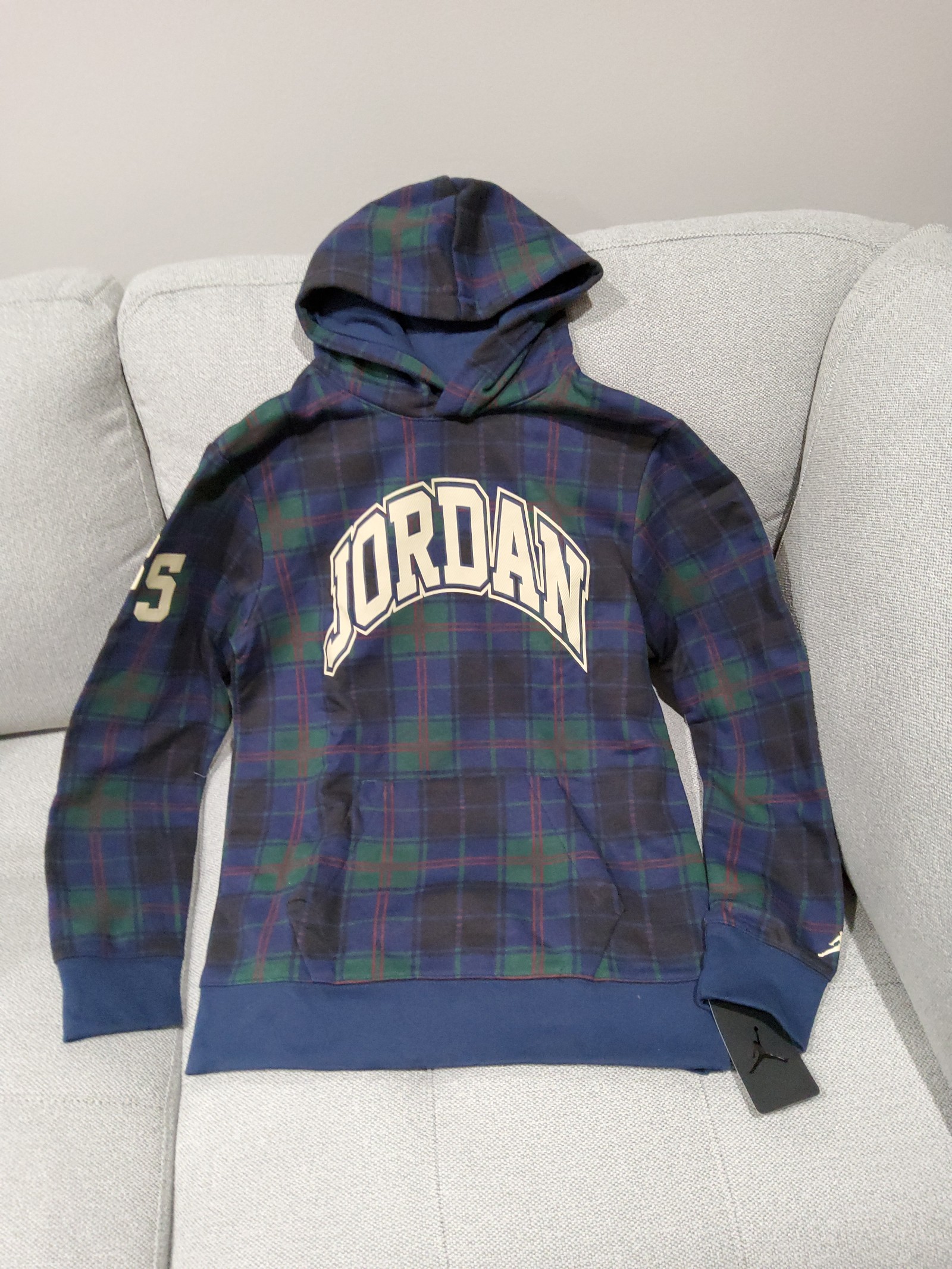 Jordan Hoddie Boys Size XL Obsidian