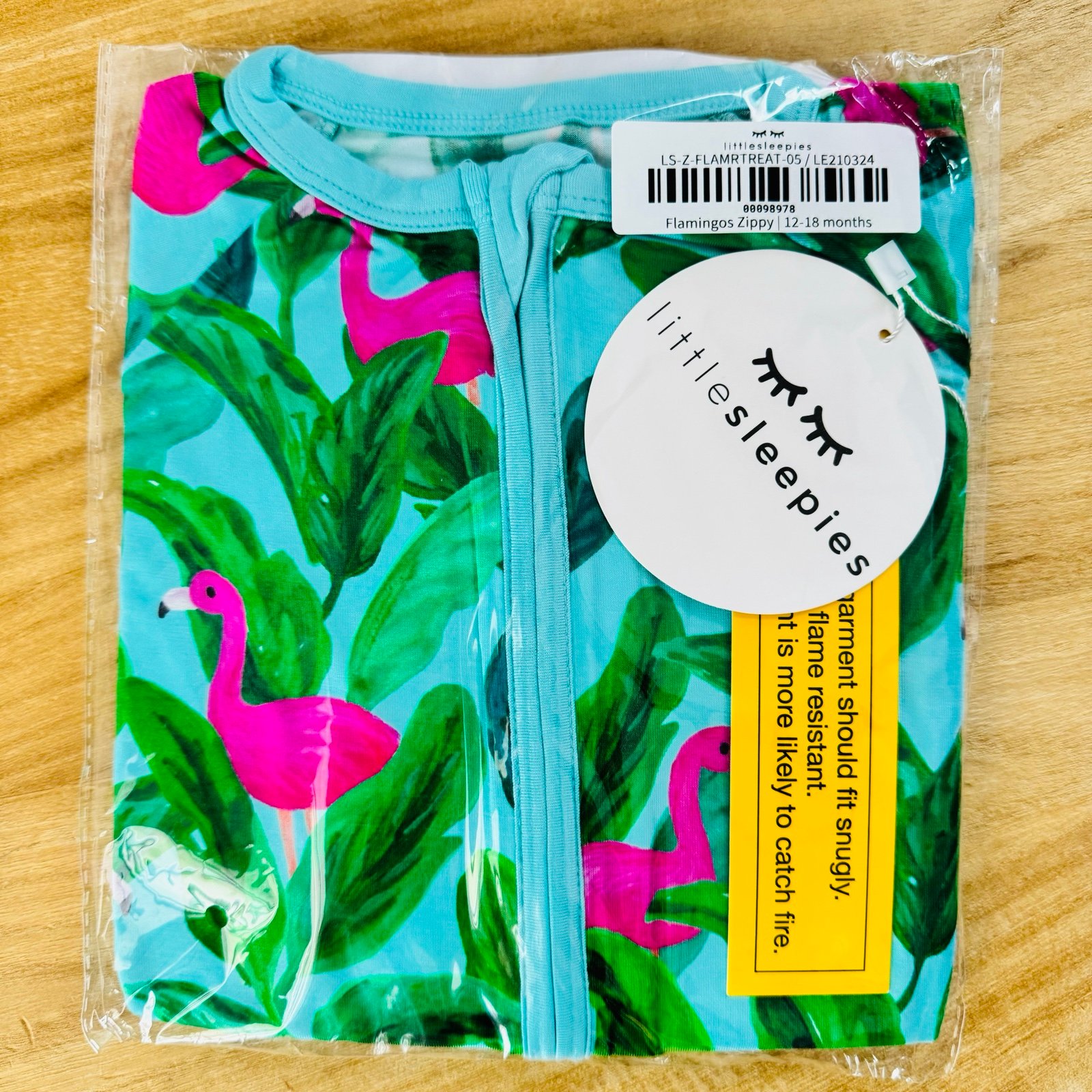 Little Sleepies Palm Springs Zippy 12-18m