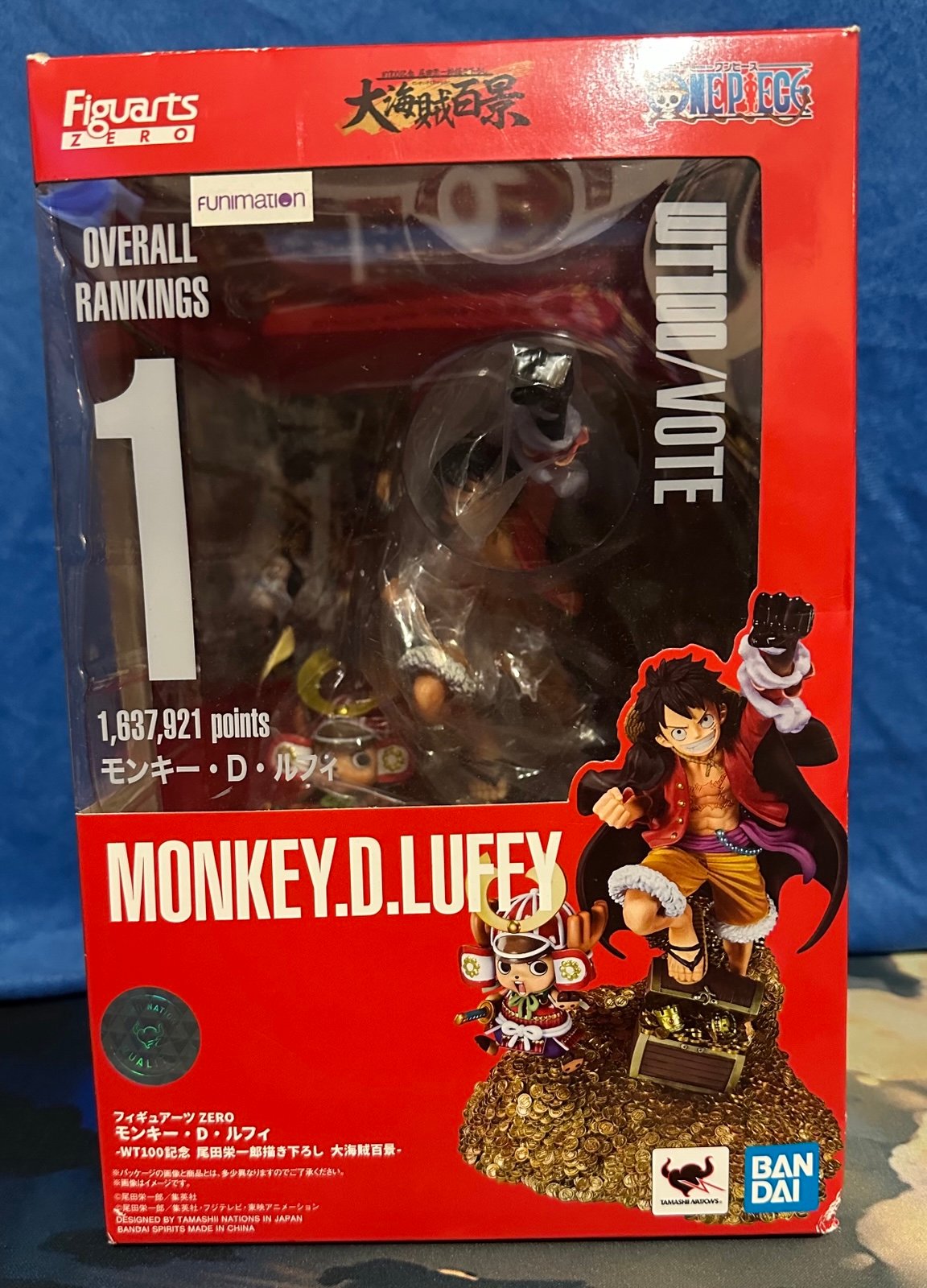 One Piece - Monkey D. Luffy Figure (WT100 Commemorative Illustration)