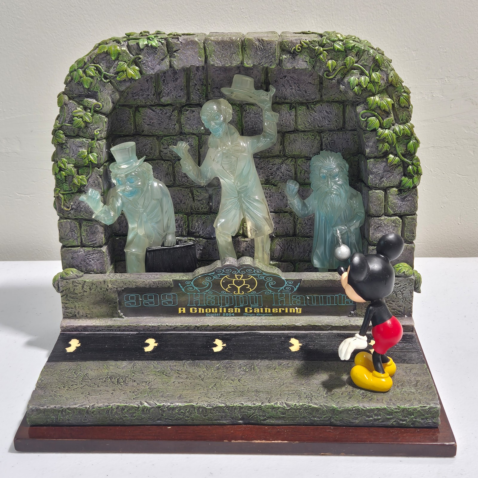 RARE LE DISNEY 999 HAPPY HAUNTS A GHOULISH GATHERING HAUNTED MANSION MICKEY