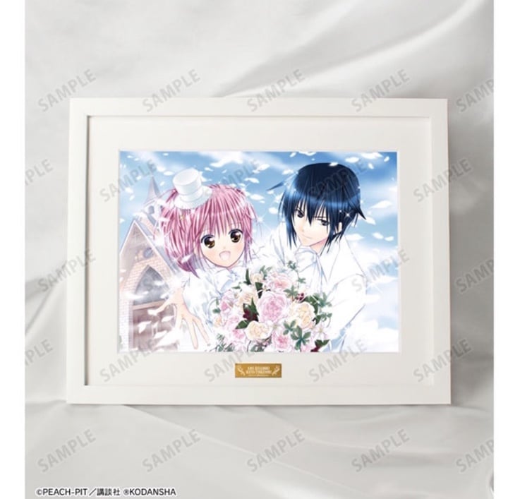 Official Shugo Chara Amu Hinamori and Ikuto Tsukiyomi Wedding Fine Graph