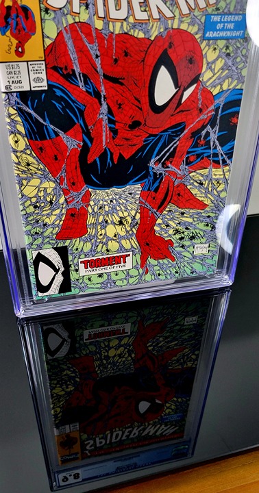 Spider-Man #1 CGC 9.8 Gold! Silver! Green! 1990 Todd