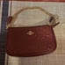 Coach Signature Leather Large Wristlet N