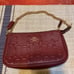 Coach Signature Leather Large Wristlet N