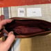 Coach Signature Leather Large Wristlet N