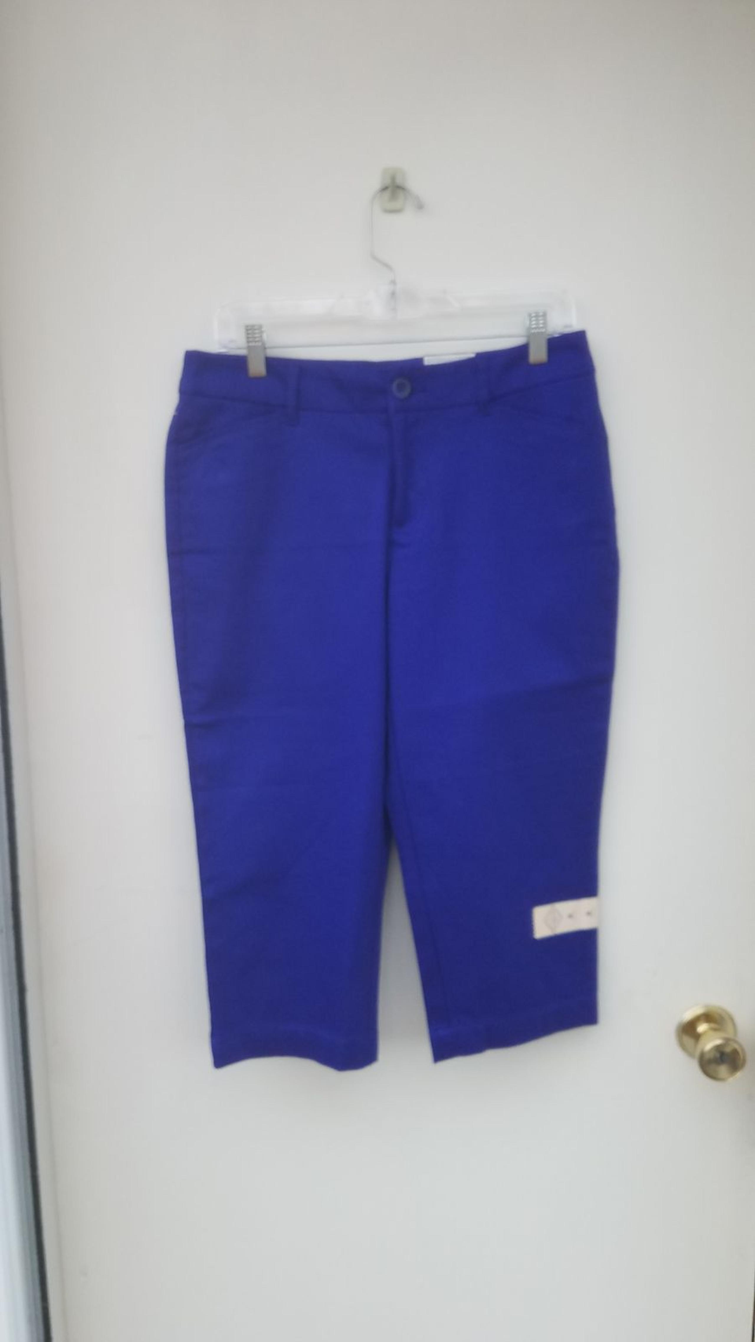 St johns bay blue capris