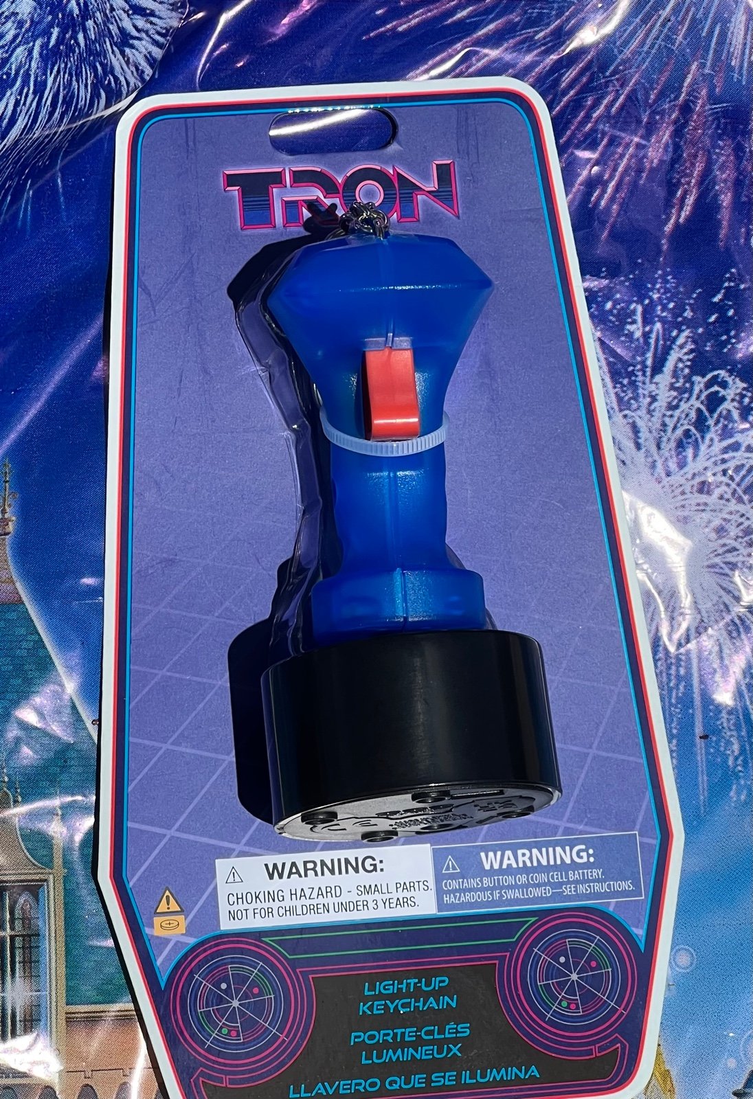 Disney Tron Lightcycle Light Up Controller Keychain New In Hand Disney Tron Lightcycle Light Up Controller Keychain New In Hand