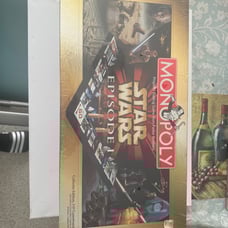 Star Wars Episode I Monopoly Collectors Edition 3D Gameboard