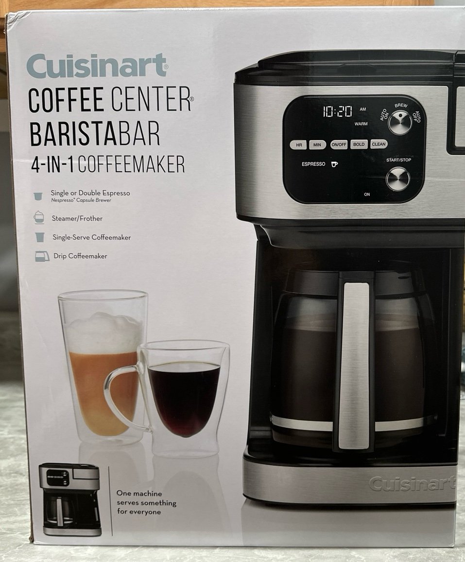 Cuisinart Coffee Center 12Cup 4-in-1 Stainless Steel