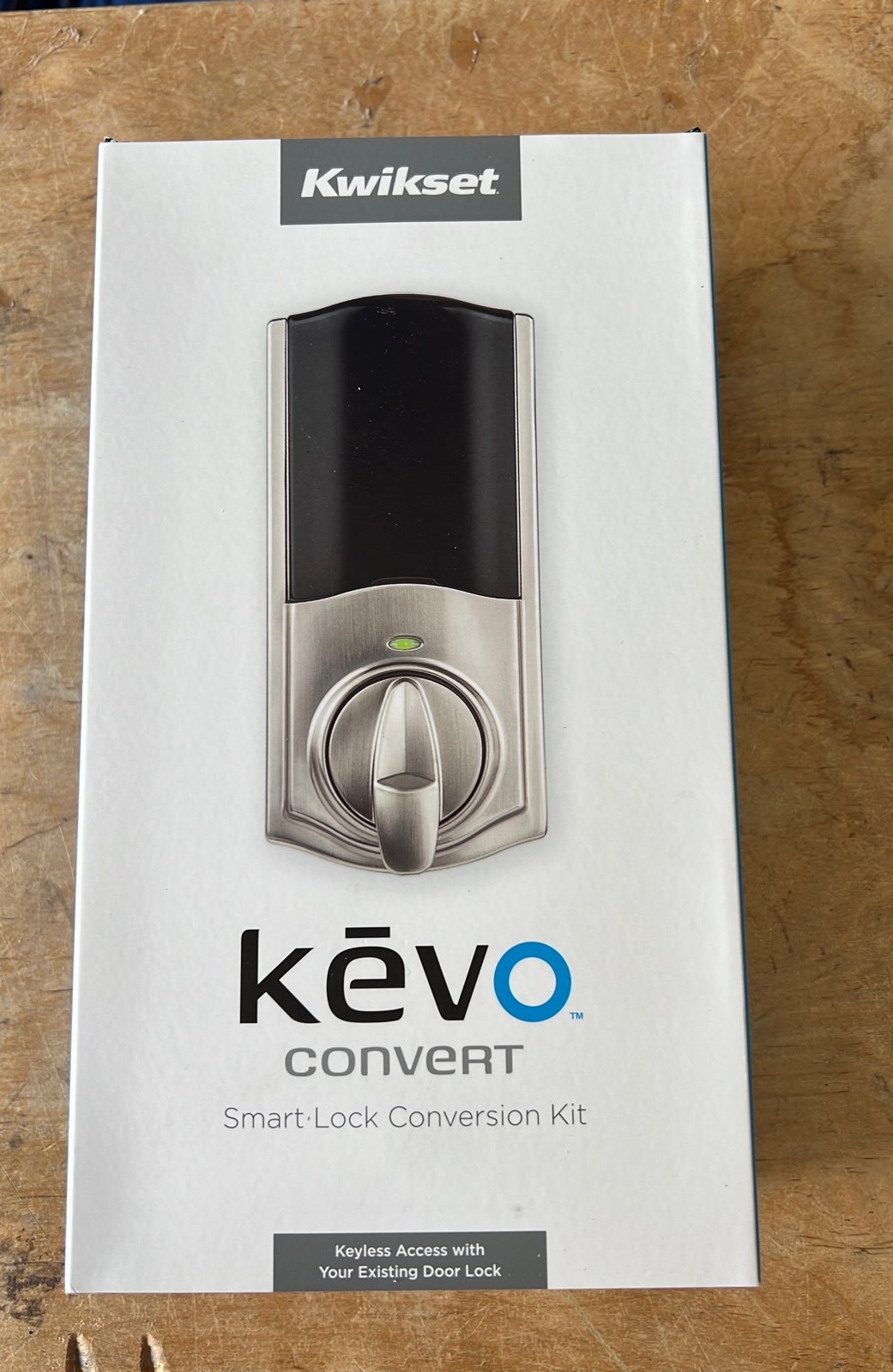Kwikset Kevo Convert - Satin Nickel