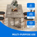 70.8'' Dining Room Table Kitchen Table w/ Heavy Duty Wooden Base for 6-8 People