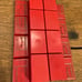 x8 vintage pavelle color technicolor plastic red containers format slide storage